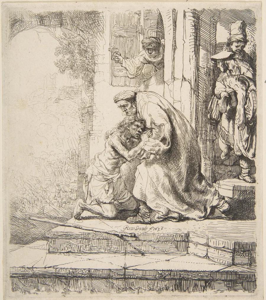 The Return of the Prodigal Son (Rembrandt, c. 1642)